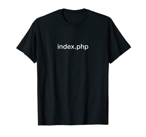 php.index php archivo de índice php ingeniero Camiseta