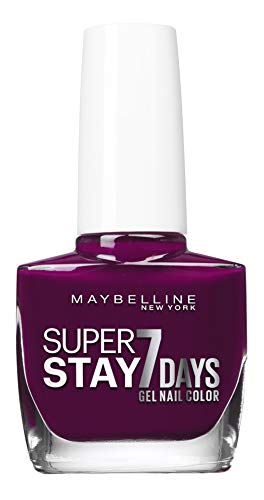 Gemey-Maybelline - Mantenimiento y fuerte pro - Esmalte de uñas violeta - 270 burdeos jamás
