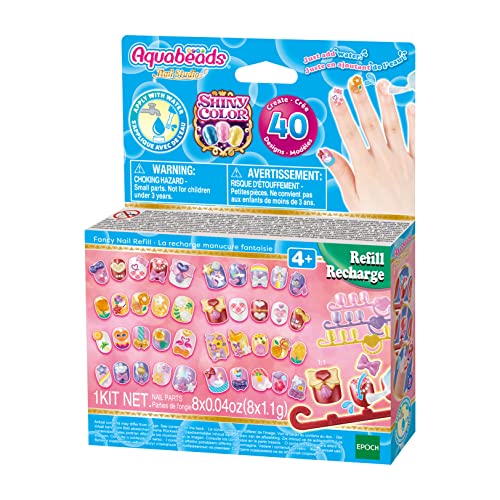 Aquabeads 35007 Aquabeads Recambio uñas de fantasía - juego de manualidades para uñas